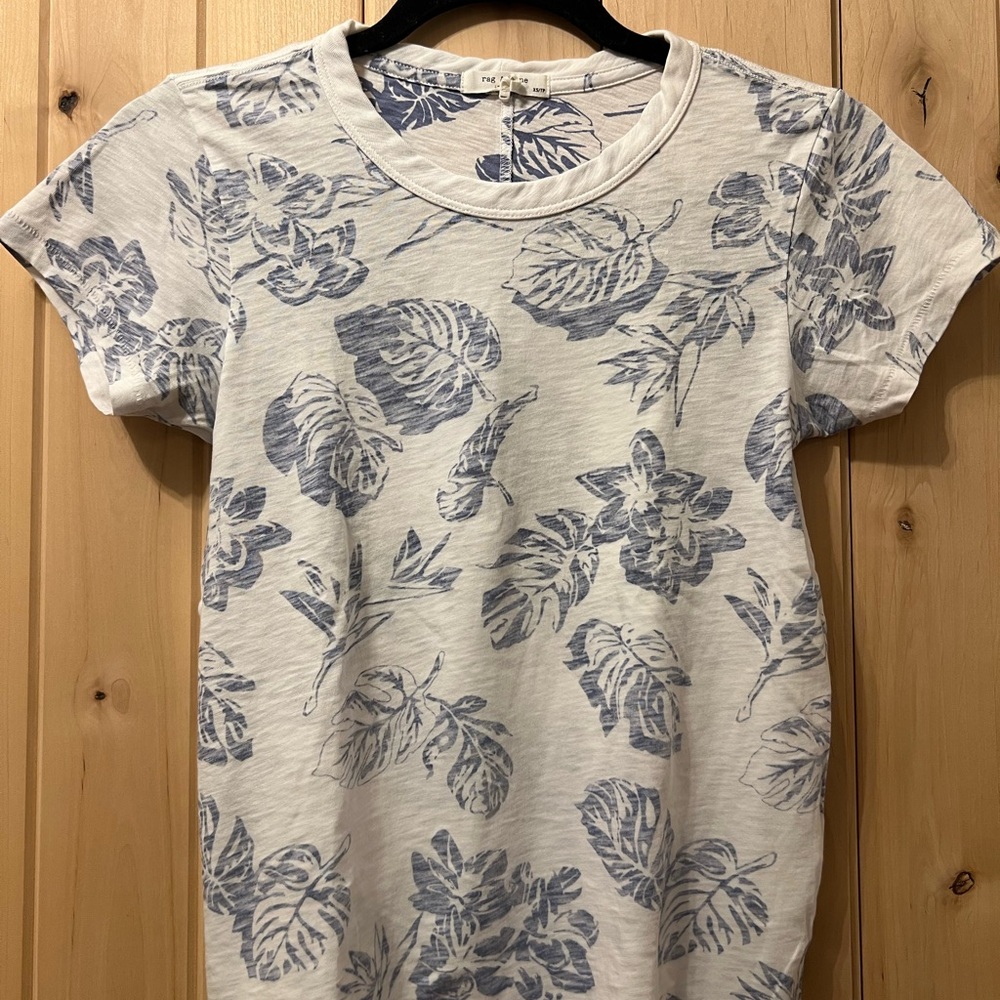 Rag & Bone floral t shirt